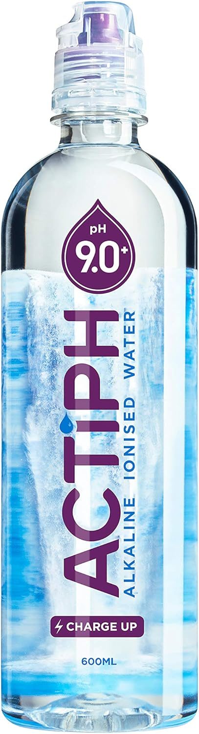 Actiph Alkaline Ionised Water - 12x600ml