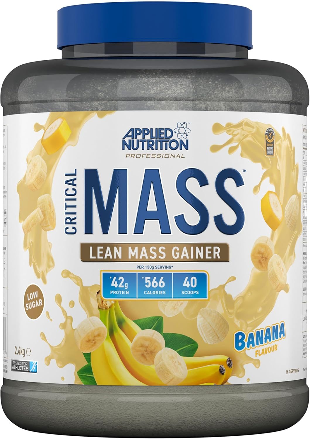 Applied Nutrition Critical Mass Professional - Banana 2.4kg