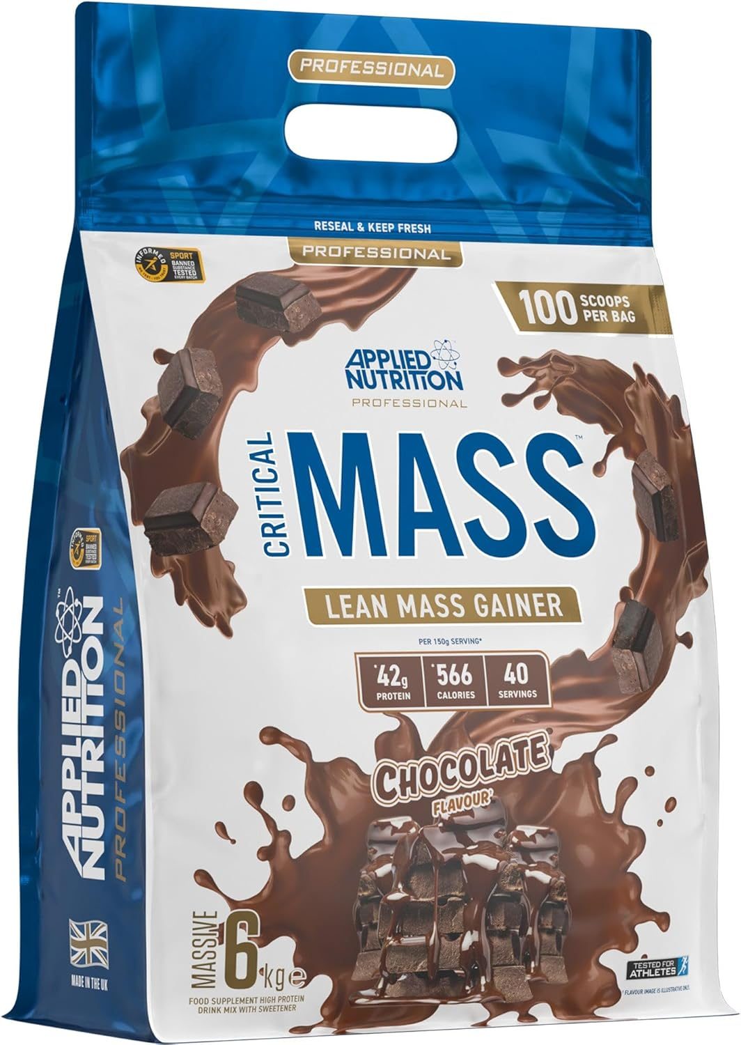 Applied Nutrition Critical Mass Professional - Chocolate 6kg