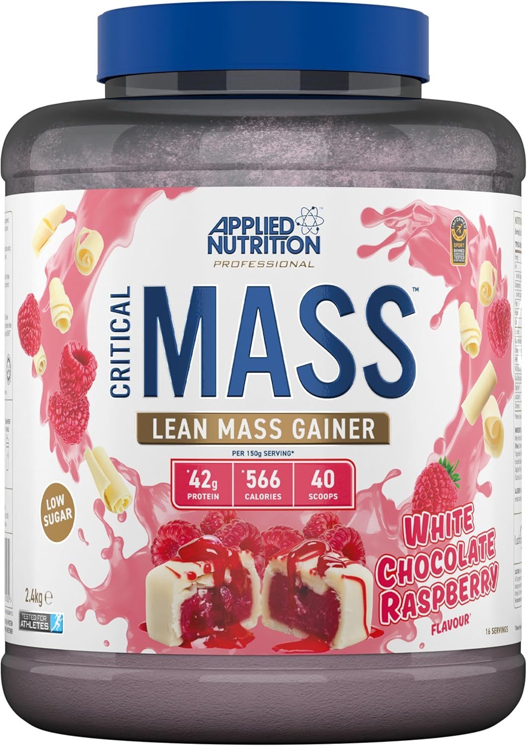 Applied Nutrition Critical Mass Professional - White Chocolate Raspberry 2.4kg