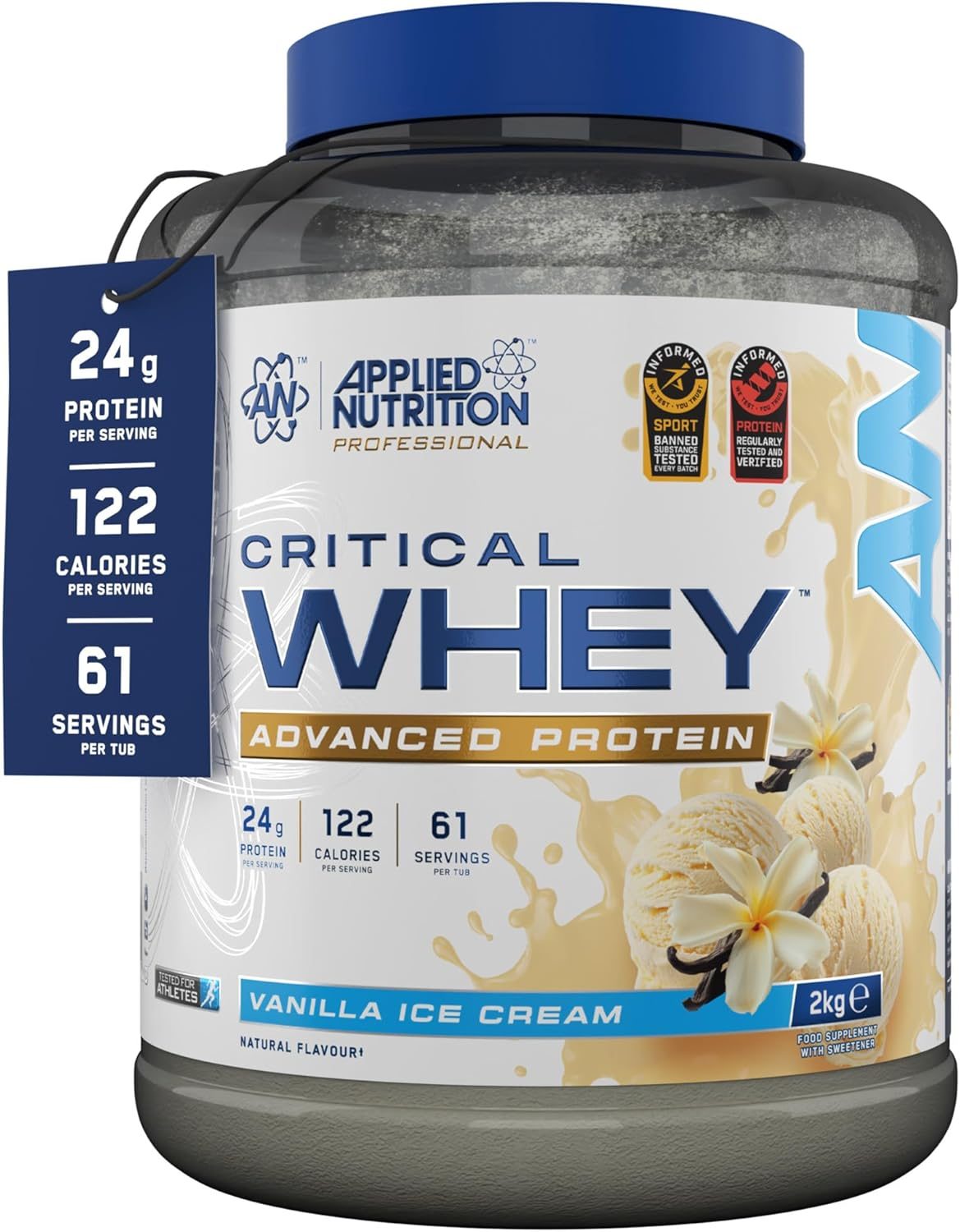 Applied Nutrition Critical Whey - Vanilla Ice Cream 2kg
