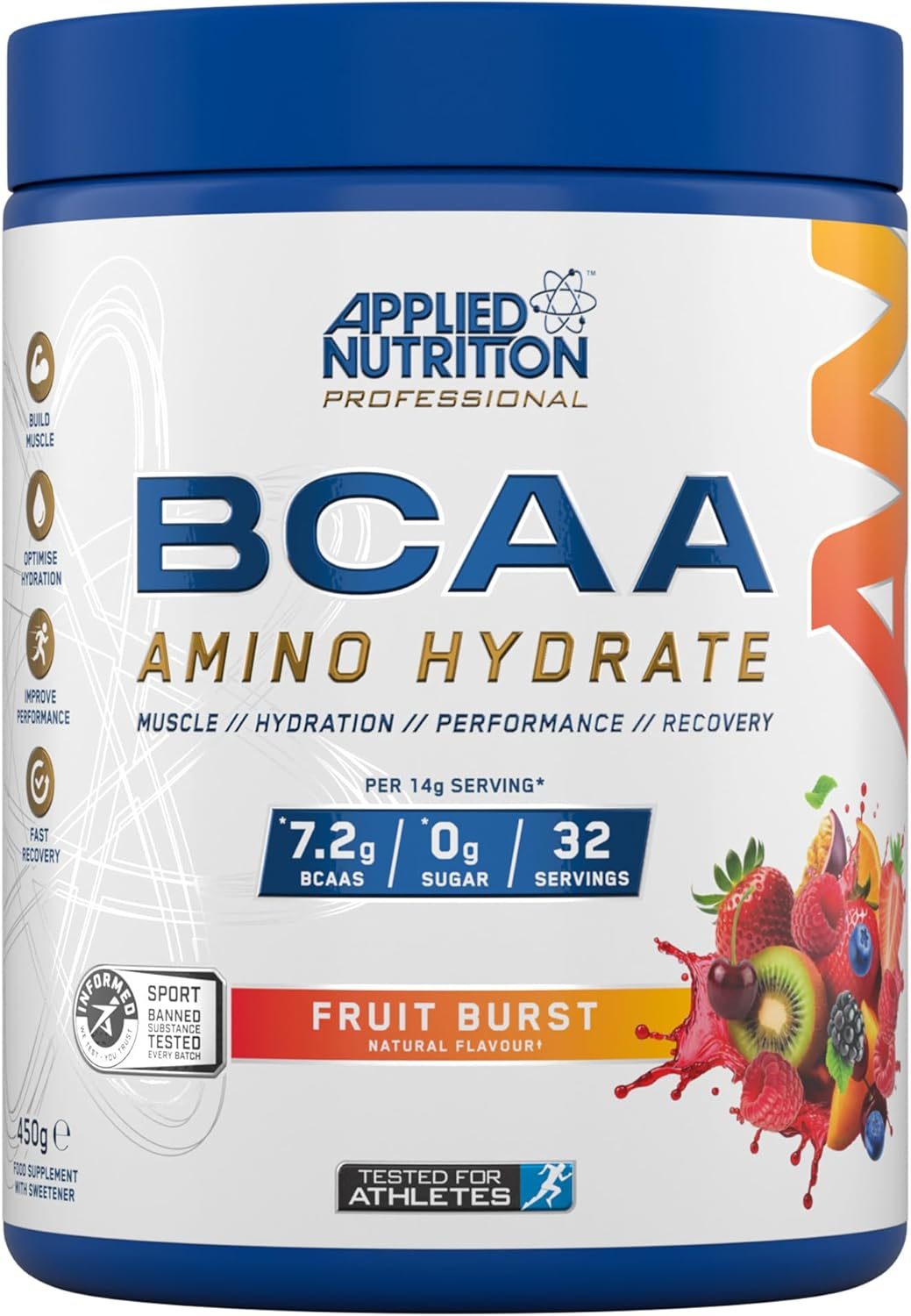Applied Nutrition Bcaa Amino Hydrate - Fruit Burst 450g