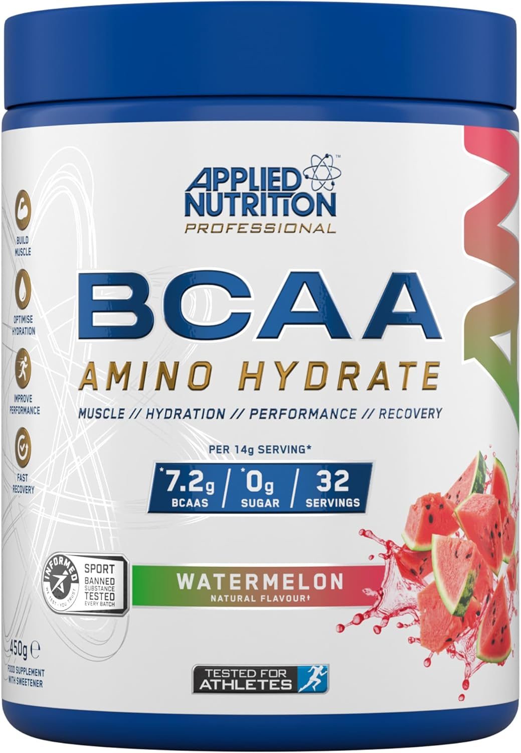 Applied Nutrition Bcaa Amino Hydrate - Watermelon 450g