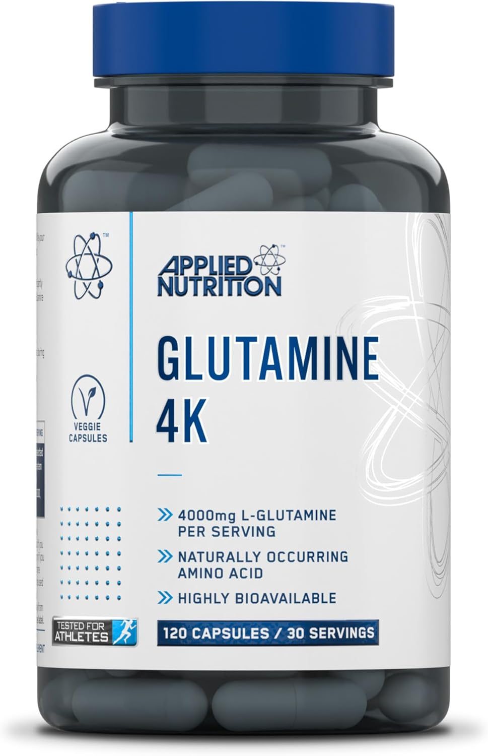 Applied Nutrition Glutamine 4k (120 Veg Caps)
