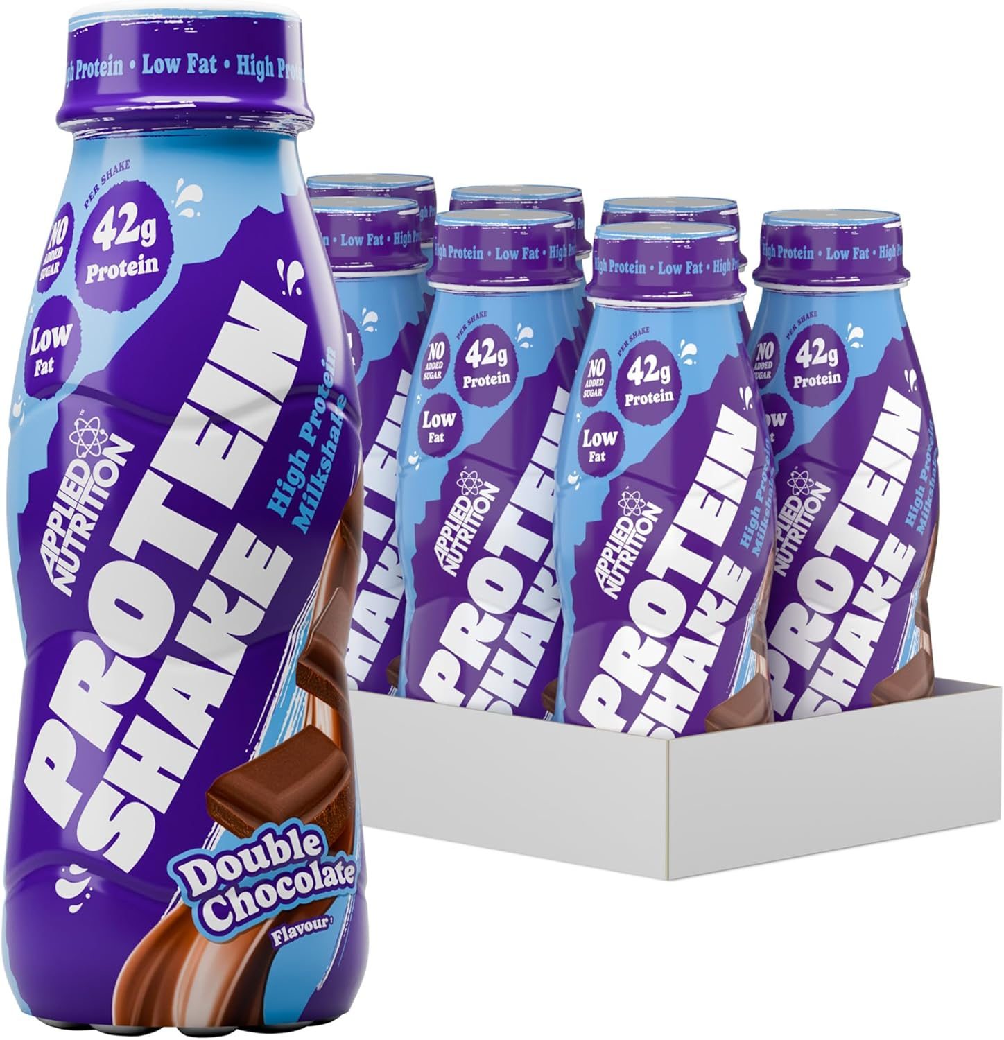 Applied Nutrition High Protein Shake - Double Chocolate 8x500ml