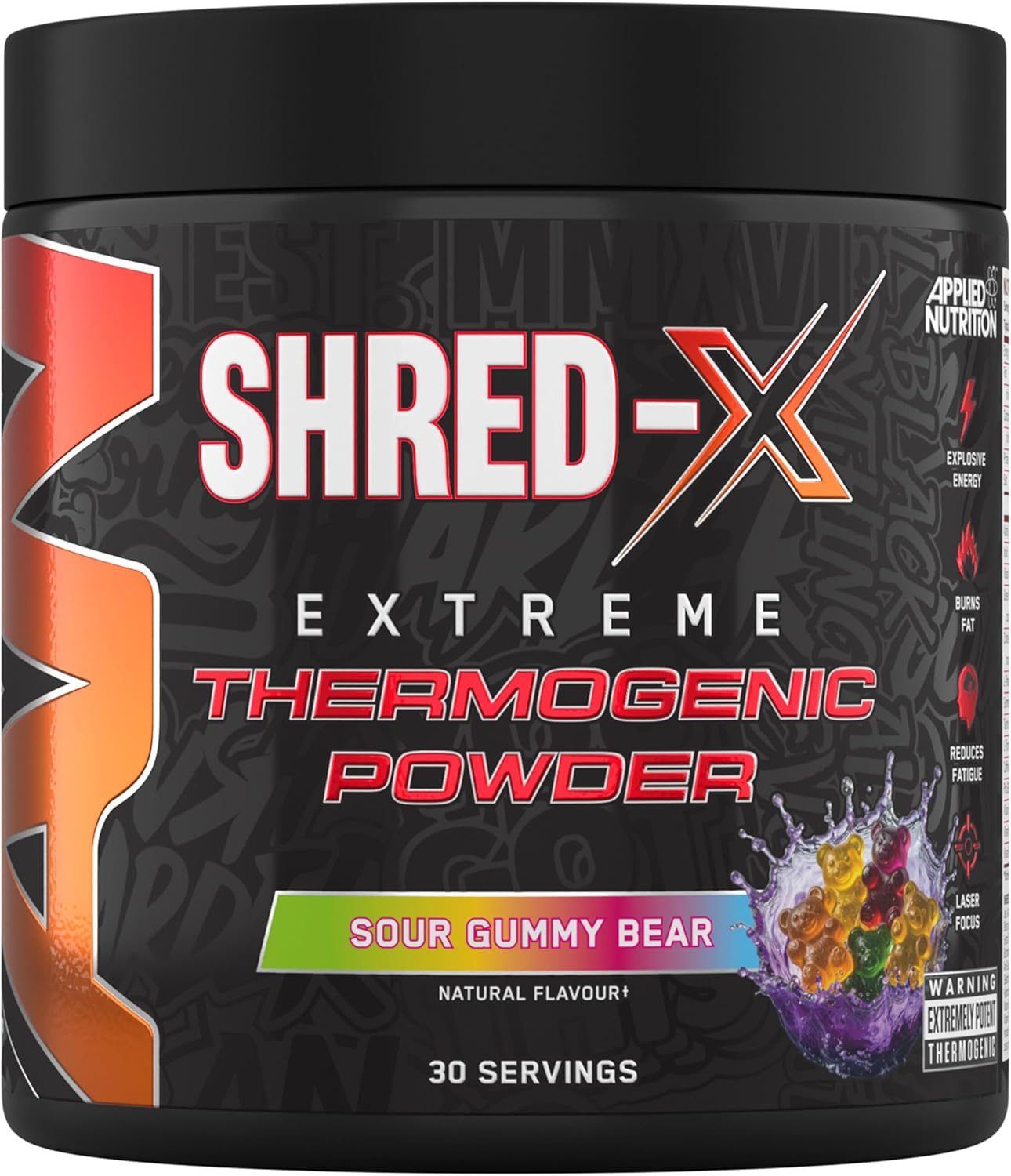 Applied Nutrition Shred X Powder (300g) - Sour Gummy Bear
