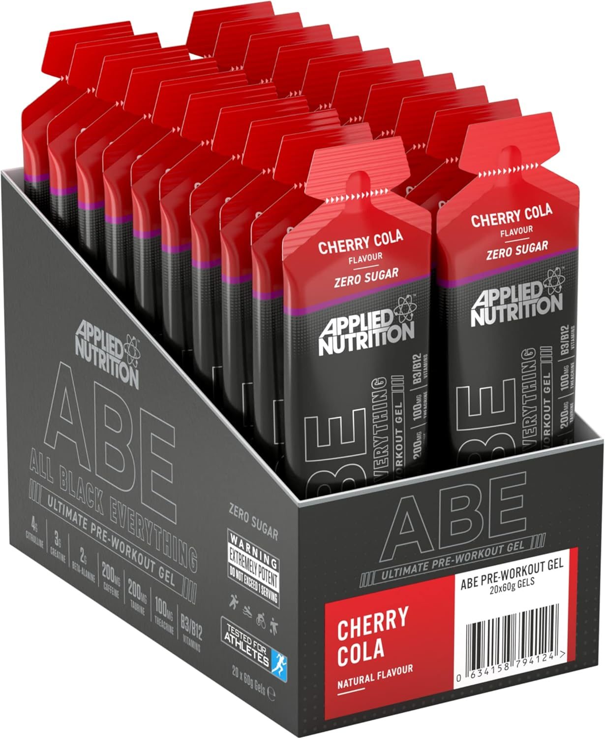 Applied Nutrition Abe Pre Workout Gel (20x60g) - Cherry Cola