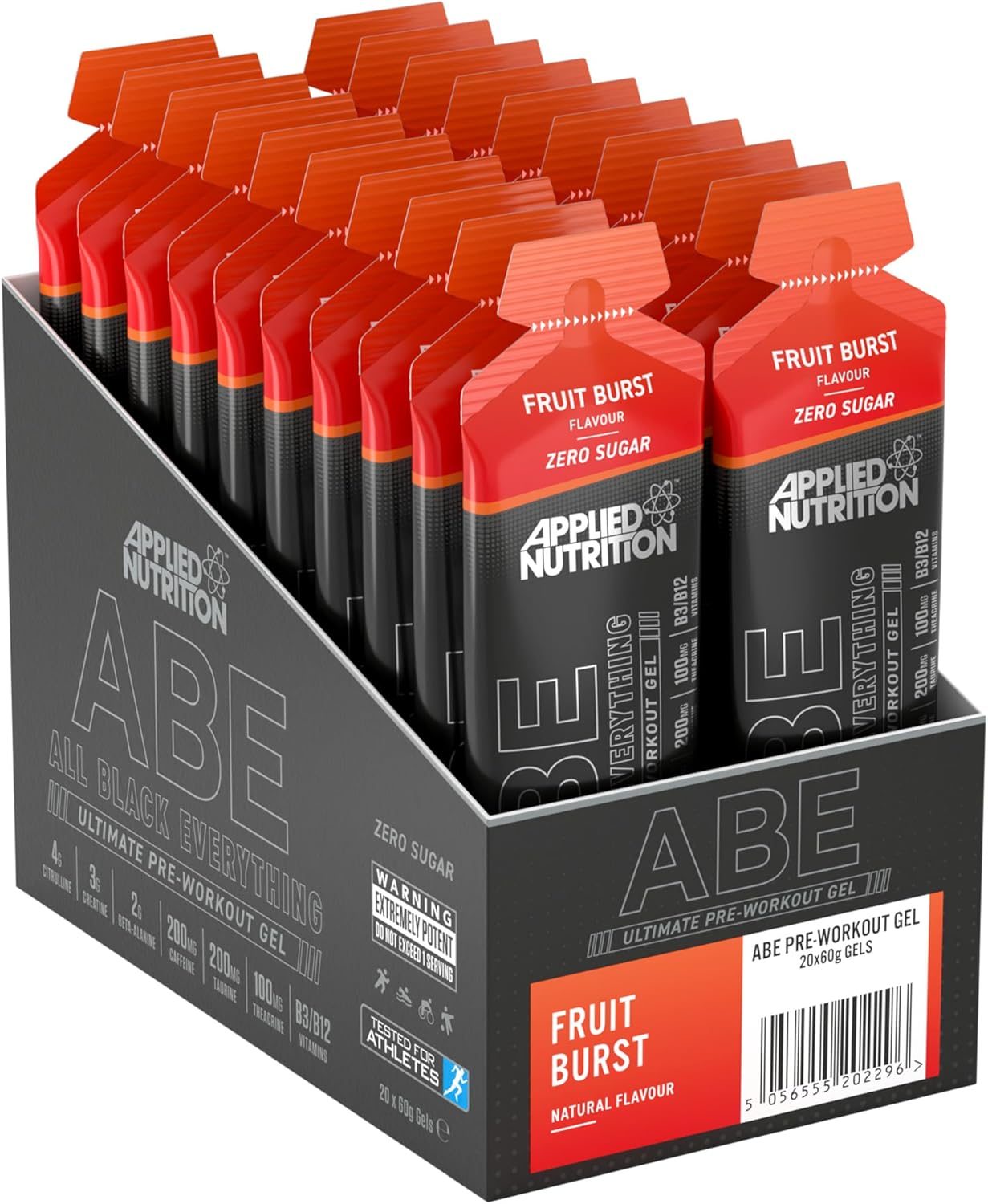 Applied Nutrition Abe Pre Workout Gel (20x60g) - Fruit Burst
