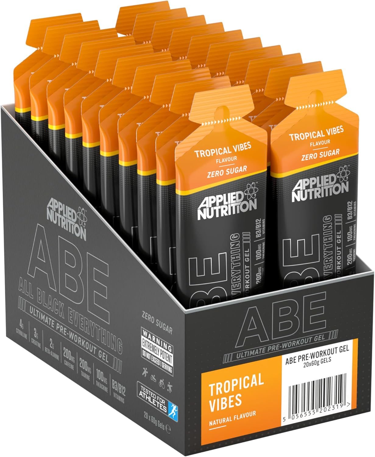 Applied Nutrition Abe Pre Workout Gel (20x60g) - Tropical