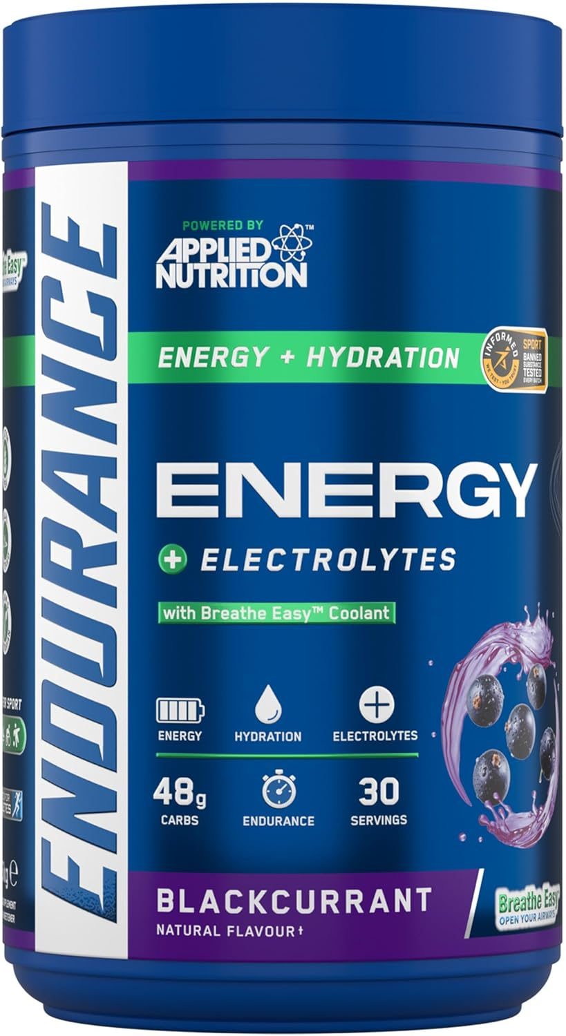 Applied Nutrition Endurance Carb & Electrolyte Energy (1.5kg) - Blackcurrant