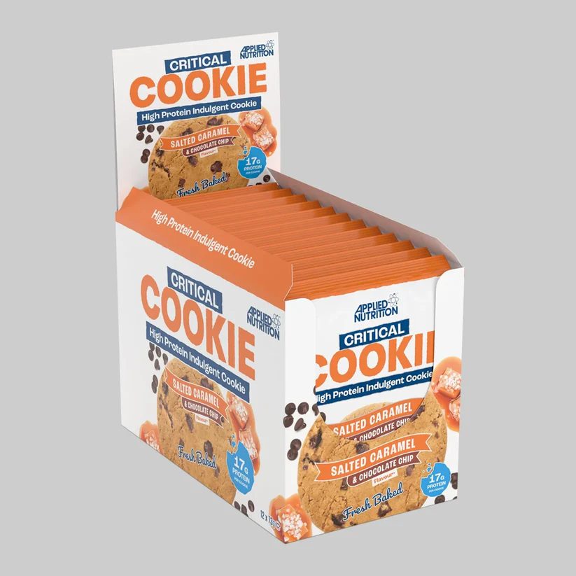 Applied Nutrition Critical Cookie (12x73g) - Salted Caramel & Choc Chip