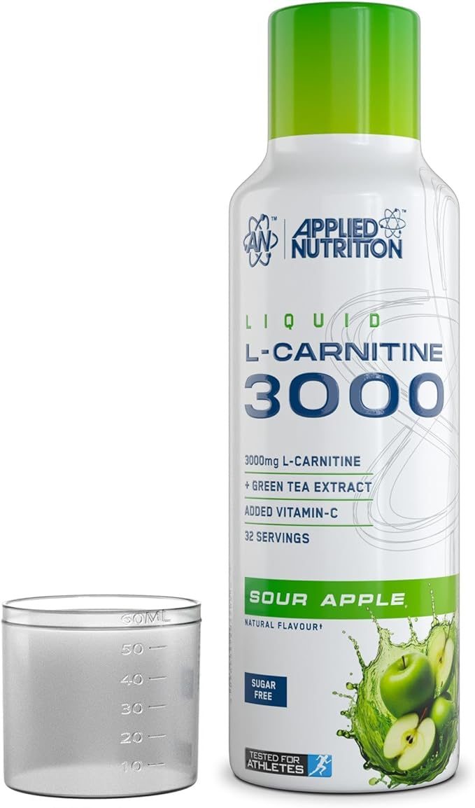 Applied Nutrition L Carnitine 3000 (480ml) - Sour Apple