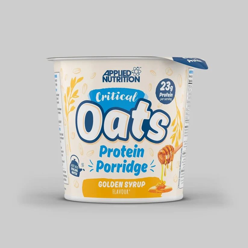 Applied Nutrition Critical Oats Protein Porridge (12x60g) - Golden Syrup