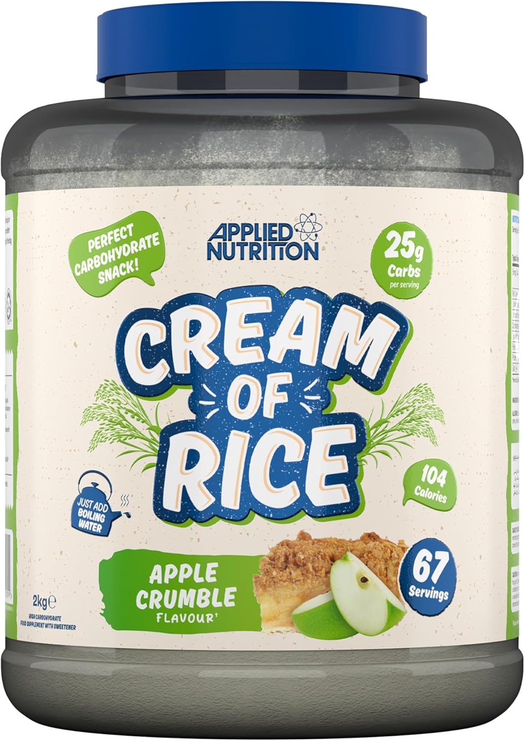 Applied Nutrition Cream Of Rice - Apple Crumble 2kg