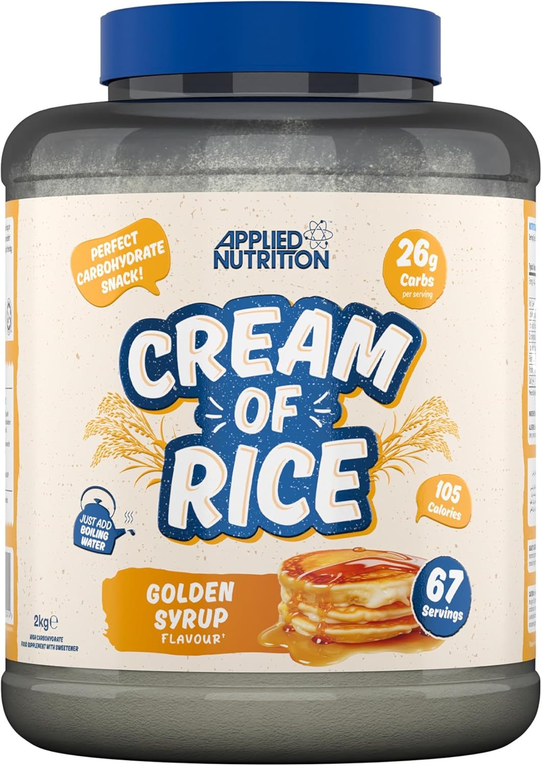 Applied Nutrition Cream Of Rice - Golden Syrup 2kg