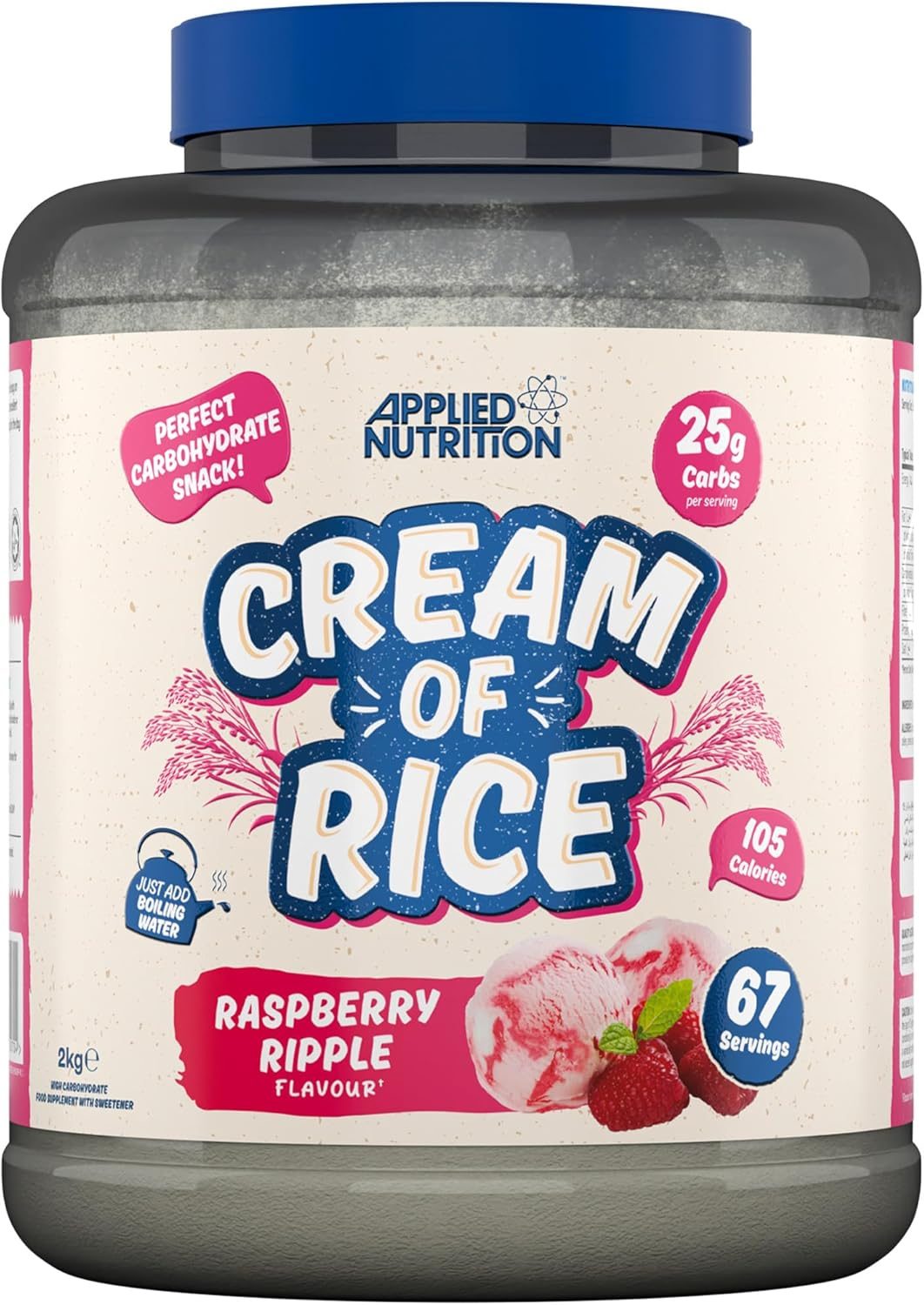 Applied Nutrition Cream Of Rice - Raspberry Ripple 2kg