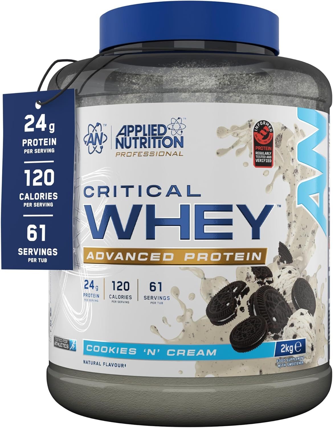 Applied Nutrition Critical Whey - Cookies'n'Cream 2kg