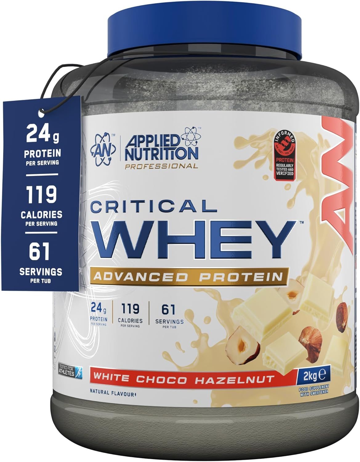 Applied Nutrition Critical Whey - White Choc Hazelnut 2kg