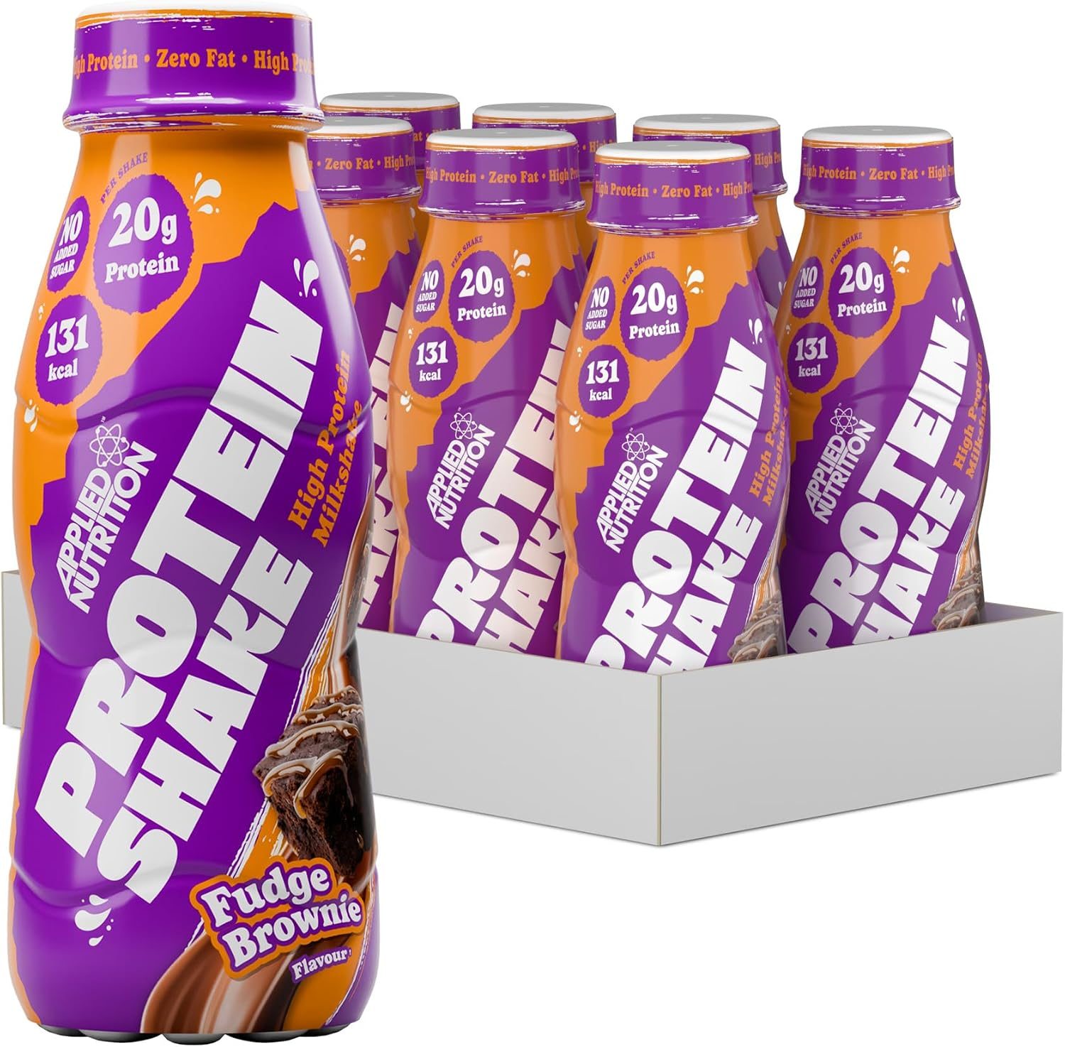 Applied Nutrition High Protein Shake - Fudge Brownie 8x330ml