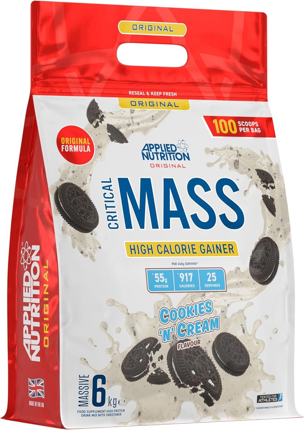 Applied Nutrition Critical Mass Original (6kg) - Cookies & Cream