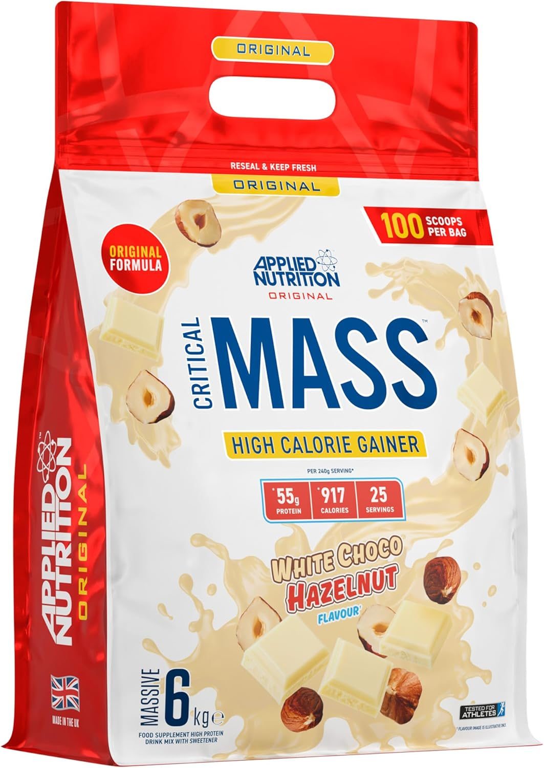 Applied Nutrition Critical Mass Original (6kg) - White Choc Hazelnut