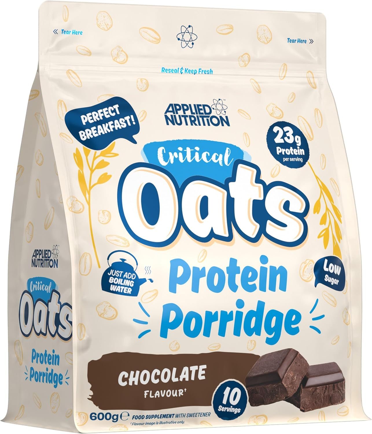 Applied Nutrition Critical Oats - Chocolate 600g