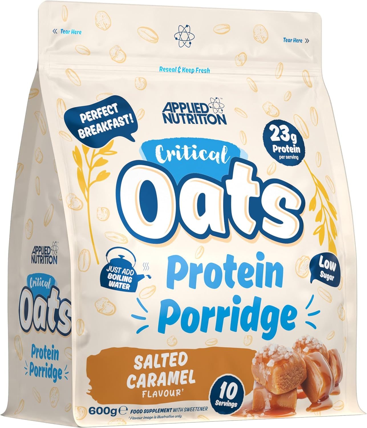 Applied Nutrition Critical Oats - Salted Caramel 600g