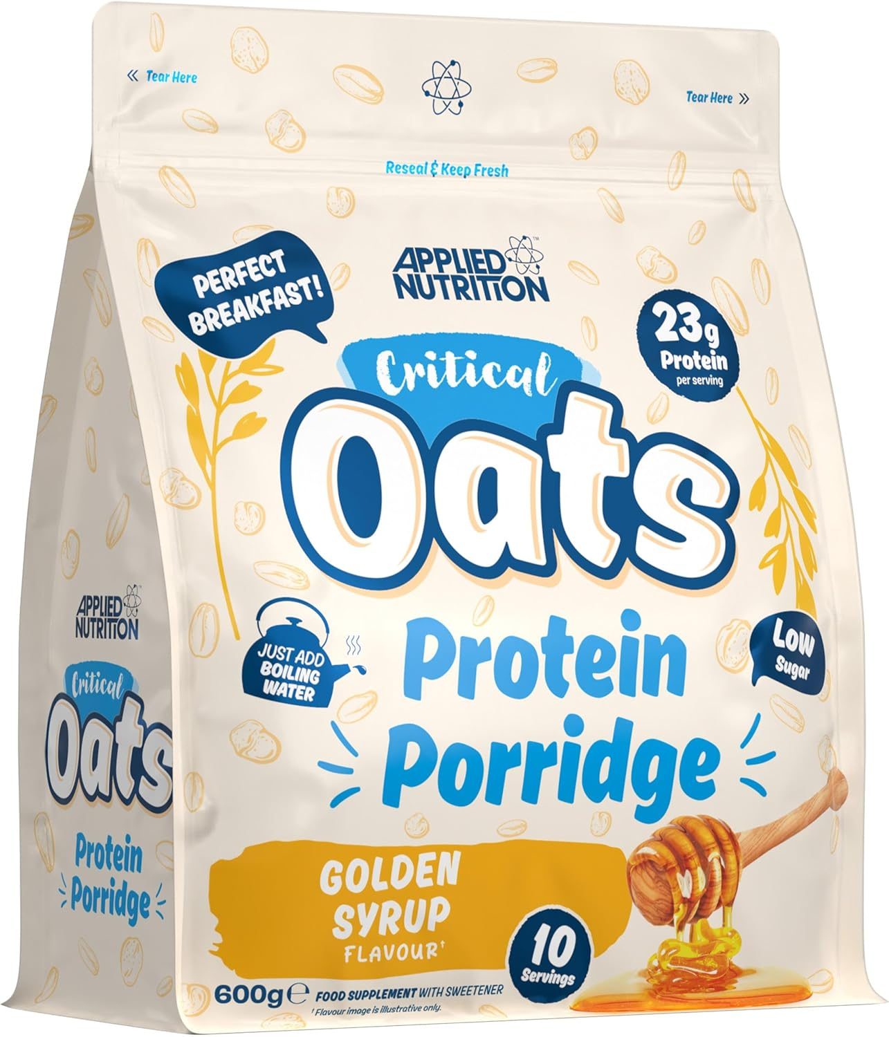 Applied Nutrition Critical Oats - Golden Syrup 600g