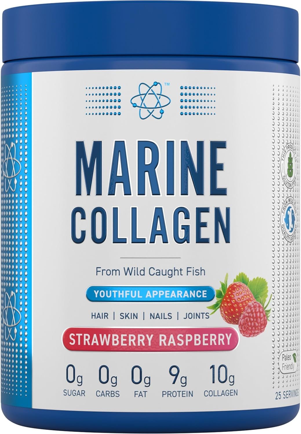 Applied Nutrition Marine Collagen (300g) - Strawberry Raspberry