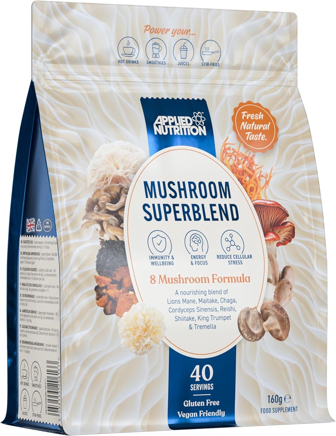 Applied Nutrition Mushroom Superblend (160g)