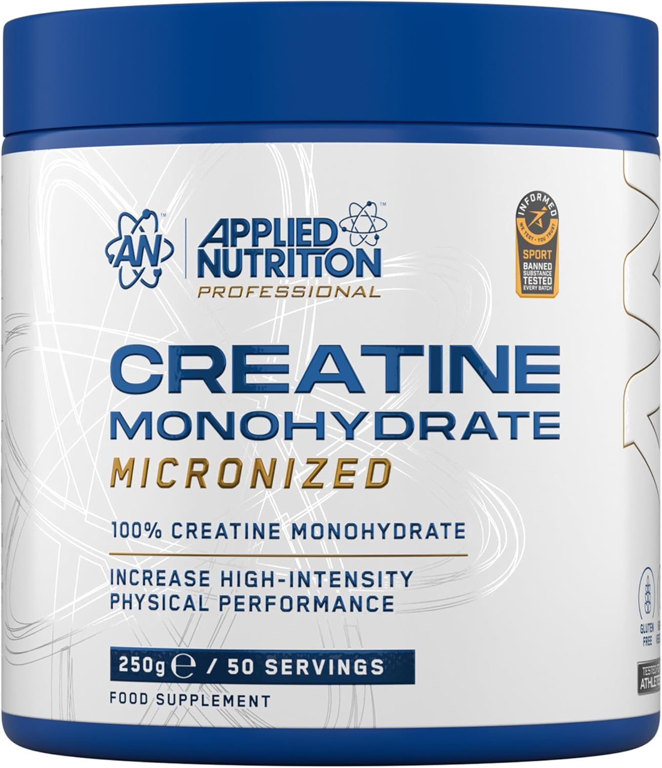 Applied Nutrition Creatine Monohydrate - Unflavoured 250g