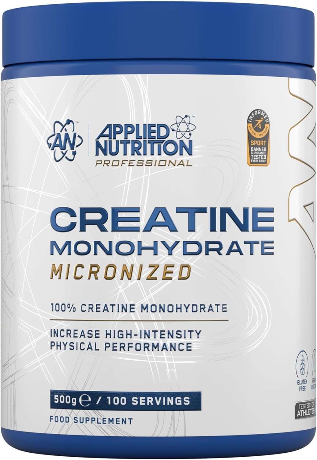 Applied Nutrition Creatine Monohydrate - Unflavoured 500g
