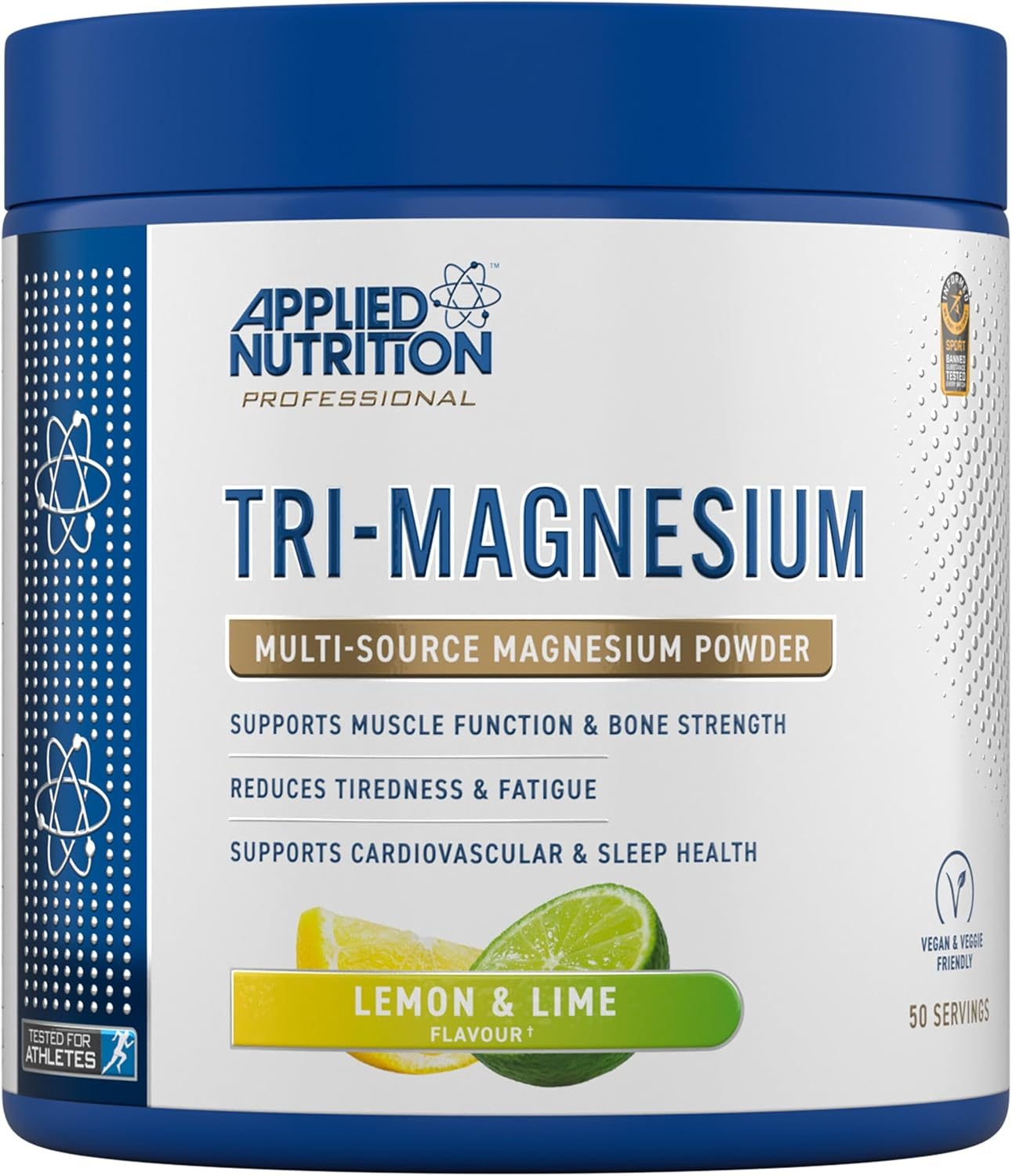 Applied Nutrition Tri Magnesium Powder (200g) - Lemon & Lime