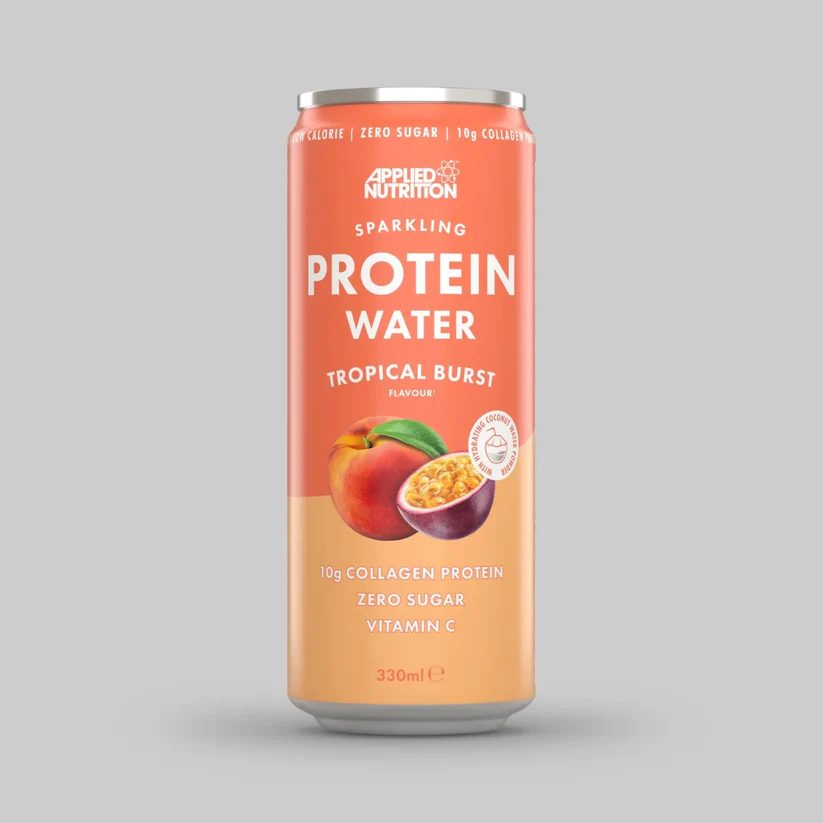 Applied Nutrition Sparkling Protein Water (12x330ml) - Tropical Burst — view 2
