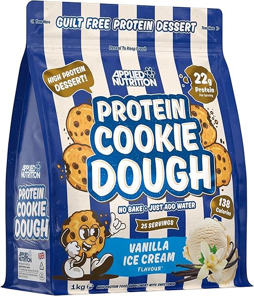 Applied Nutrition Protein Cookie Dough - Vanilla Ice Cream 1kg