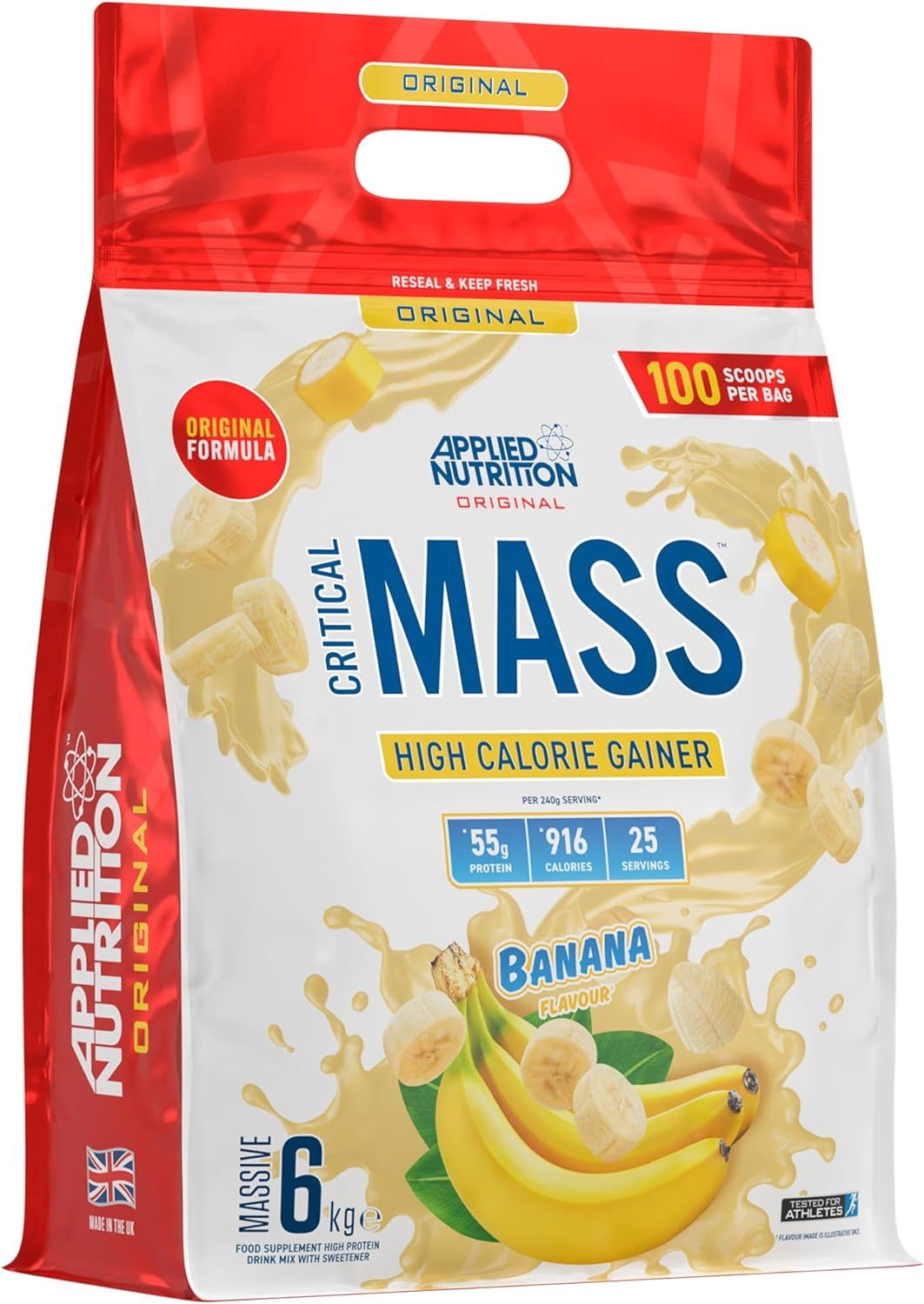Applied Nutrition Critical Mass Original (6kg) - Banana