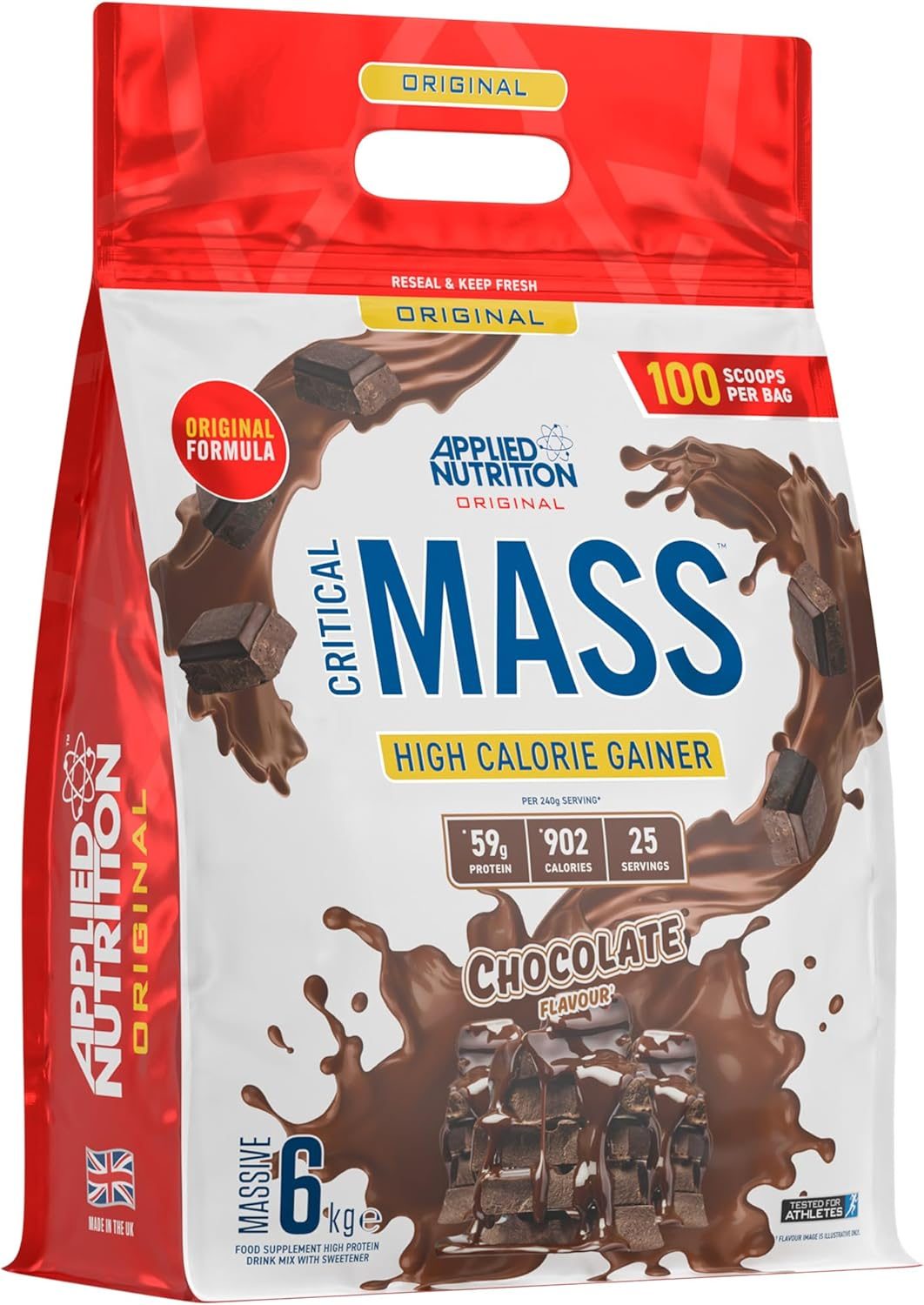 Applied Nutrition Critical Mass Original (6kg) - Chocolate