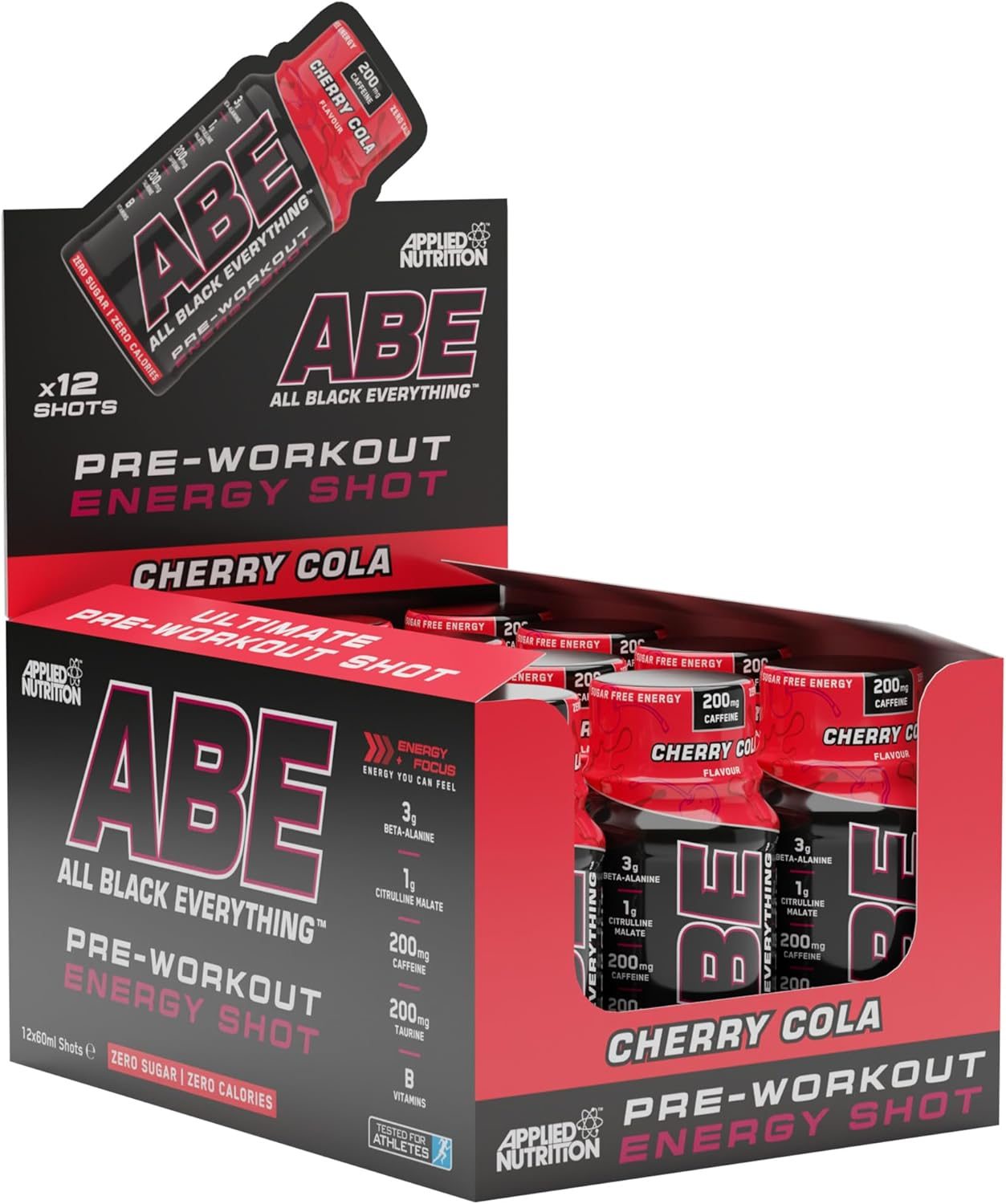 Applied Nutrition Abe Shots - Cherry Cola 12x60ml