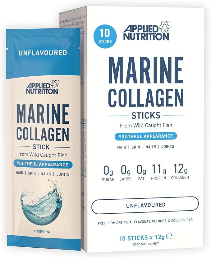 Applied Nutrition Marine Collagen Sticks (12x12g) - Unflavoured