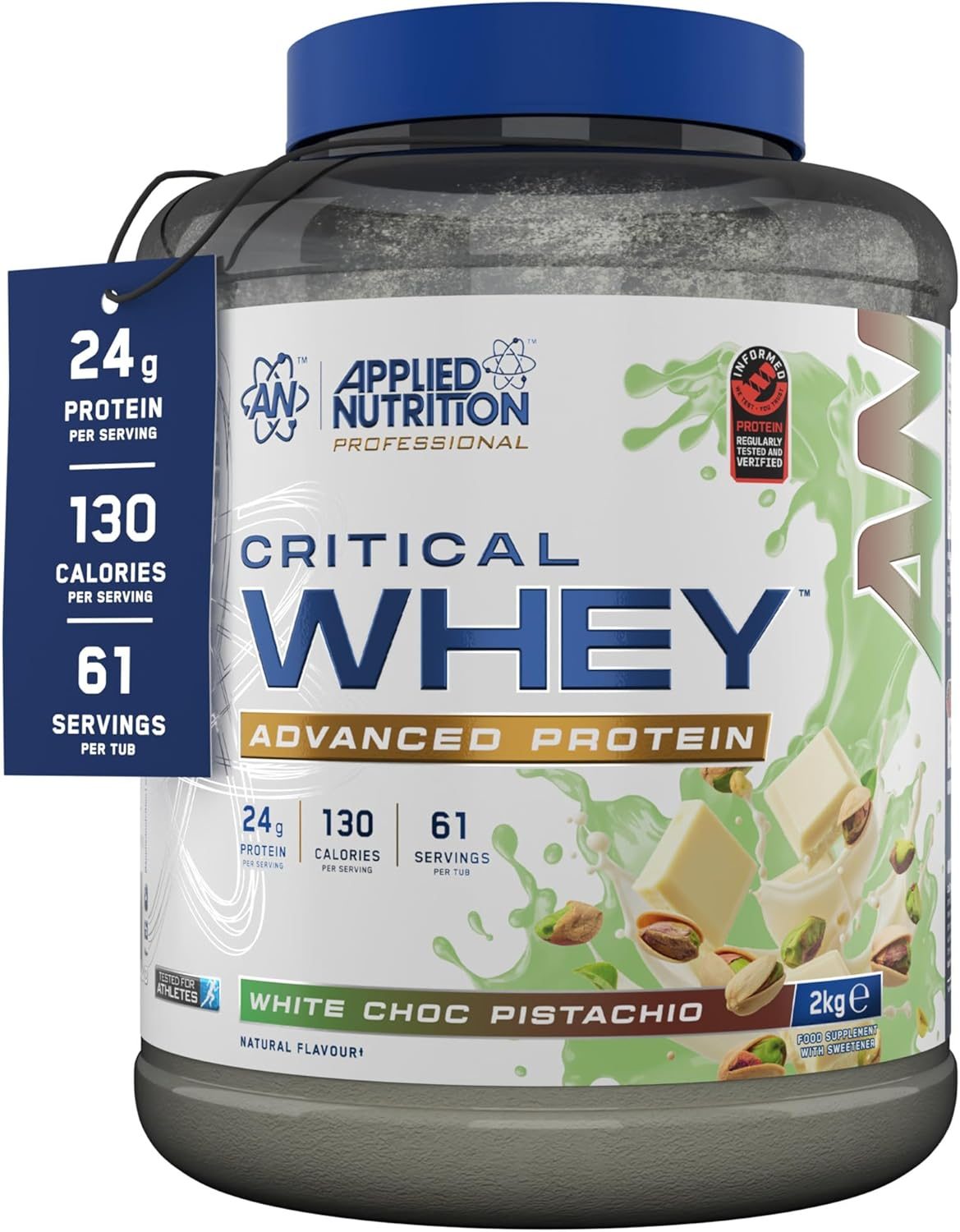 Applied Nutrition Critical Whey - White Choc Pistachio 2kg
