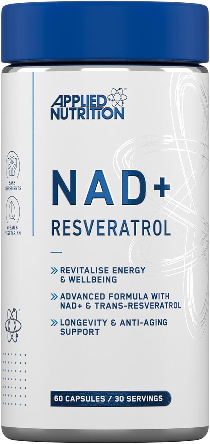 Applied Nutrition Nad+ Resveratrol (60Caps)