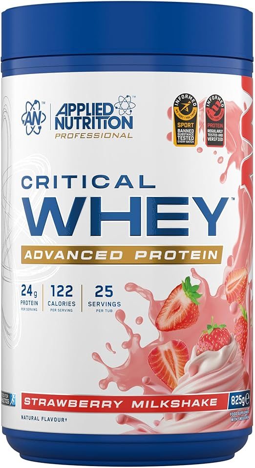 Applied Nutrition Critical Whey - Strawberry 825g