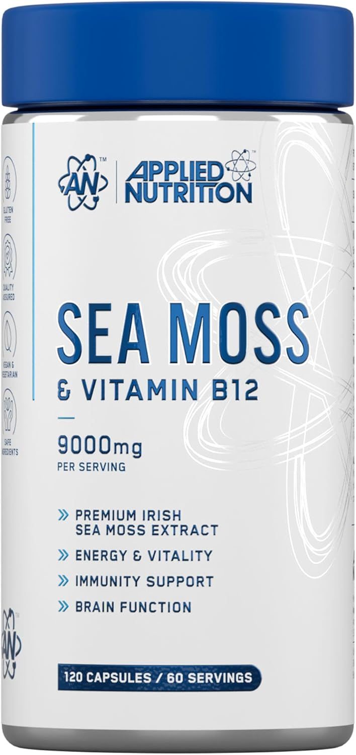 Applied Nutrition Sea Moss & Vitamin B12 (120 Caps)