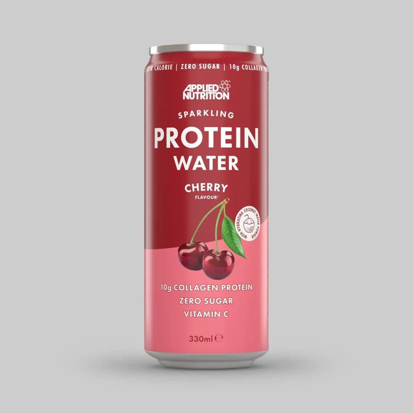 Applied Nutrition Sparkling Protein Water (12x330ml) - Cherry — view 2