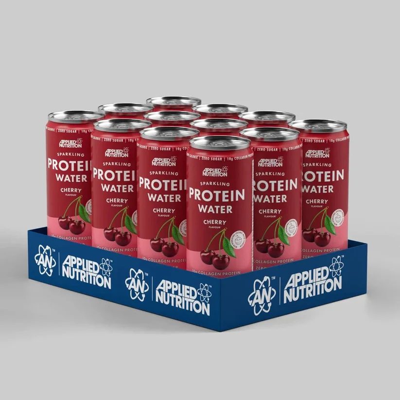 Applied Nutrition Sparkling Protein Water (12x330ml) - Cherry