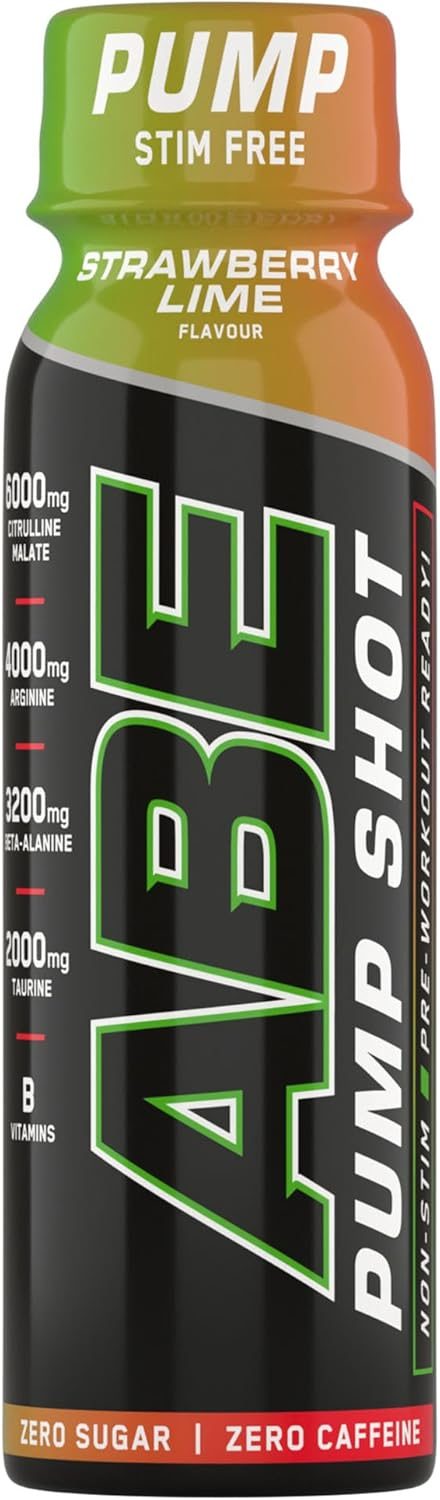 Applied Nutrition Abe Stim Free Pump Shots (12x100ml) - Strawberry-Lime — view 2