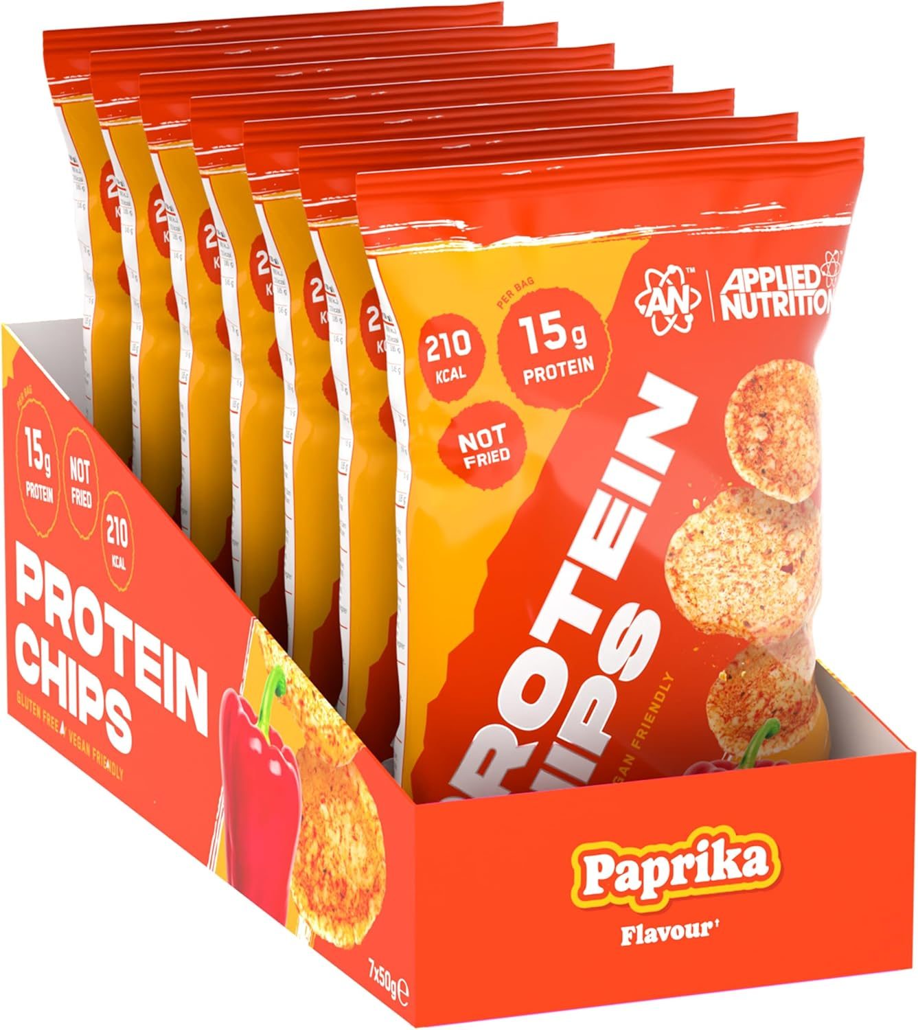 Applied Nutrition Protein Chips (7x50g) - Paprika