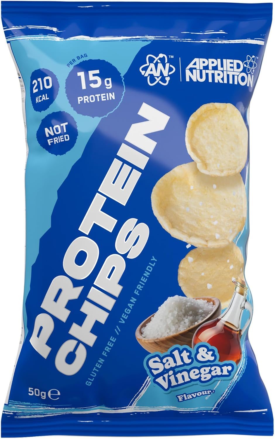 Applied Nutrition Protein Chips (7x50g) - Salt & Vinegar — view 2