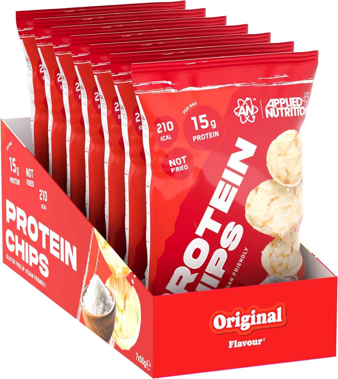 Applied Nutrition Protein Chips (7x50g) - Original
