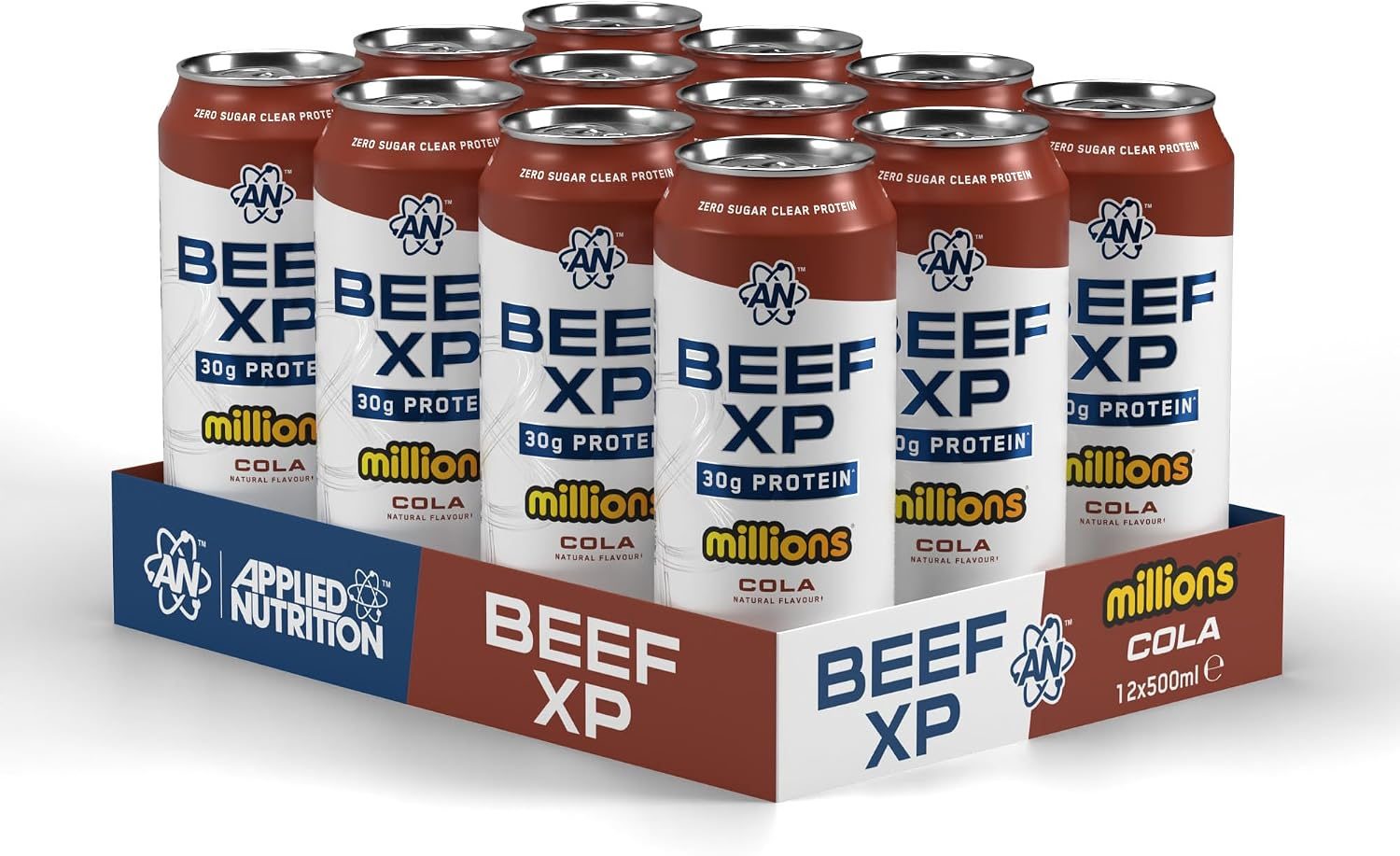 Applied Nutrition Beef Xp - millions Cola 12x500ml